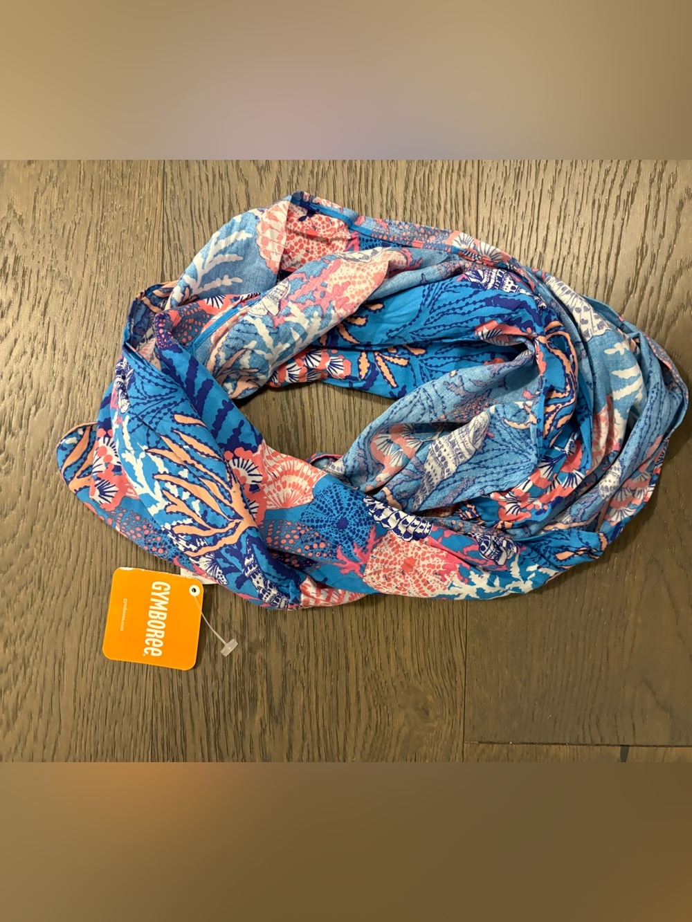 Gymboree girls floral spring / fall scarf NWT